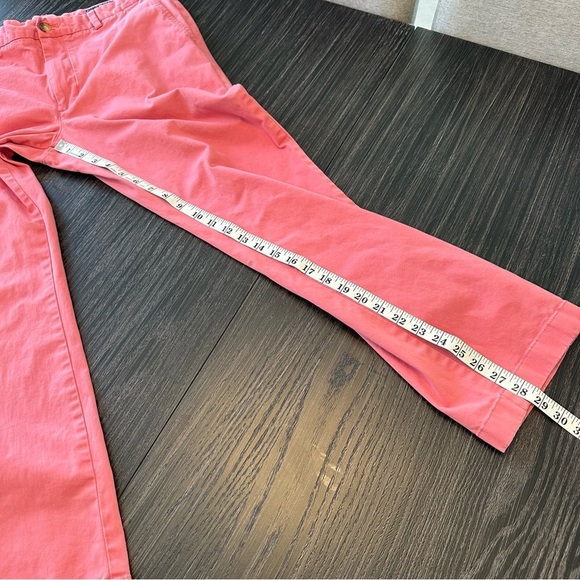 Vineyard Vines Men’s Original Breaker Straight Leg Pant in Lobster Reef, 34x30 - Picture 9 of 11